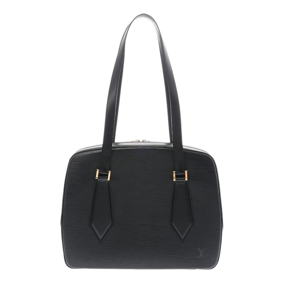 Louis Vuitton Epi Leather Voltaire Noir Black Handbag